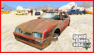 ZKUSIL JSEM VYHRÁT TUNING ZÁVODY S AUTEM Z VRAKOVIŠTĚ! 🤯 (GTA 5 Módy)