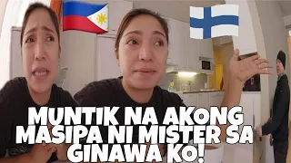 MUNTIK NIYA NA AKONG MASIPA NI MISTER SA GINAWA KO SA KANYA|FILIPINA 🇵🇭LIFE IN FINLAND 🇫🇮COUPLE