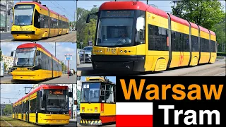 Tram in Warsaw / Poland