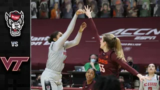 NC State vs. Virginia Tech Women's Basketball Highlights (2020-21)