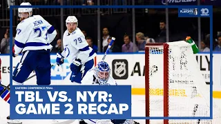 Lightning vs Rangers: Game 2 recap | 10 Tampa Bay