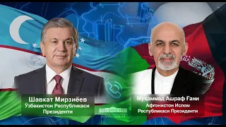 Шавкат Мирзиёев и Ашраф Гани обсудили строительство Трансафганского железнодорожного коридора