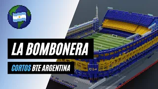Hicimos la Bombonera en Minecraft - Cortos BTE Argentina