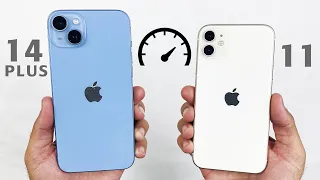 iPhone 14 Plus vs iPhone 11 - SPEED TEST⚡️ iPhone From 2019 vs 2022🔥