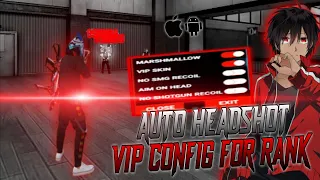 Free Fire Auto Headshot Config File | Script Headshot File | Glitch File |  No Drag headshot config