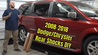 08-18 Dodge and Chrysler Minivan Rear Shock Replacement Grand Caravan and Town and Country