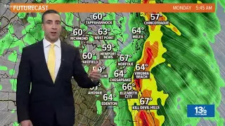 13News Now Daybreak Weather Forecast, 4/16/18