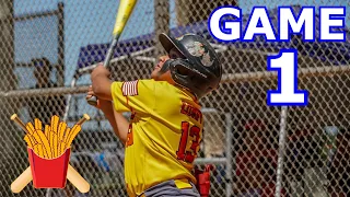 LUMPY AND RALLY FRIES BLAST OFF IN GAME 1! | Team Rally Fries (10U Fall/Winter Season) #1