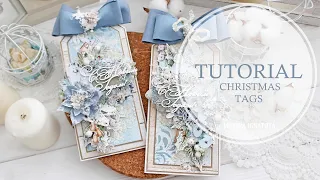 Christmas tags.Tutorial | Scrapbooking