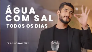 Água com sal: Conheça os benefícios