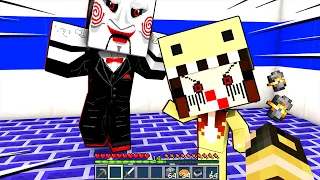 MIA FIGLIA SPAVENTA L'ENIGMISTA!! - Vita su Minecraft 8