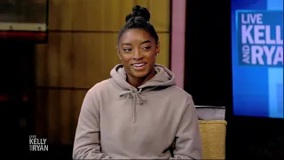 Simone Biles on Watching Her Teammates and the Possibility of Going to Paris 2024 Olympics