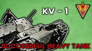 The KV-1, heavy, slow and with a small gun, a huge heavy tank success! - The Eastern Front of WW2