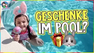 EILMELDUNG! Osterhase im Pool gesichtet 🐰 Findet Ava dort Geschenke? Geschichten und Spielzeug