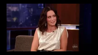 Emily Blunt on Jimmy kimmel Live 2010