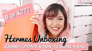 HERMES BIRKIN OR KELLY UNBOXING ♡ Hermes Journey & Tips on How to Score a Bag! ♡ xsakisaki