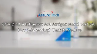 COVID 19 & Influenza A/B Antigen Nasal Test Kit Test Procedure