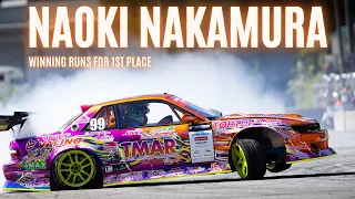 Naoki NAKAMURA | Winnning Runs For 1st Place | D1 Grand Prix 2022 | Round 2 (Okuibuki)