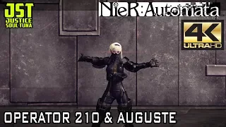 Nier Automata – Boss: Operator 210 & Auguste [4K-60fps, Xbox One X]