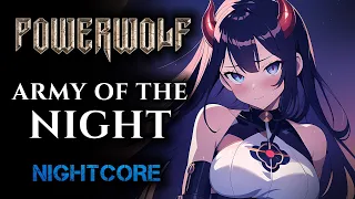 [Female Cover] POWERWOLF – Army of the Night [NIGHTCORE Version by ANAHATA + Lyrics]