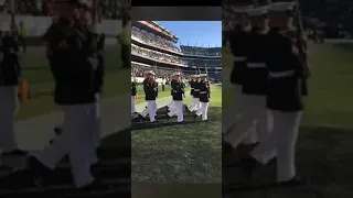 Silent drill Platoon Performs at Philadelphia Stadium