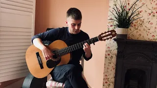 While My Guitar Gently Weeps Variation