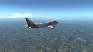 X Plane London to Newcastle Nor sub