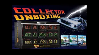 BACK TO THE FUTURE 4K CIRCUITS TEMPORELS ★ UNE ARNAQUE? COLLECTOR UNBOXING STEELBOOK/GOODIES