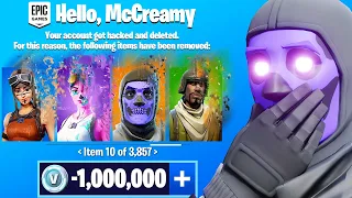 my $18,794 fortnite account got hacked