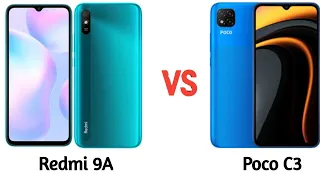 Redmi 9A vs Poco C3 | Mobile comparison