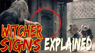 Witcher Signs Explained [WITCHER LORE]