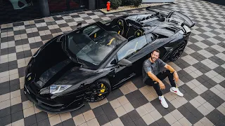 Lamborghini SVJ Roadster the loudest car on our channel / The Supercar Diaries
