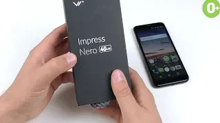 Обзор первого бюджетного смартфона с металлическим корпусом и экраном 18:9 Vertex Impress Nero
