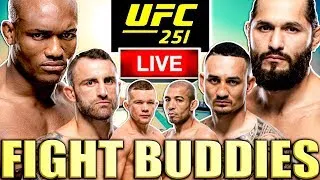 🔴 UFC 251: USMAN VS MASVIDAL + VOLKANOVSKI VS HOLLOWAY LIVE FIGHT REACTION | PART 2