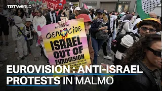 Thousands in Malmo protest against Israel’s Eurovision final participation