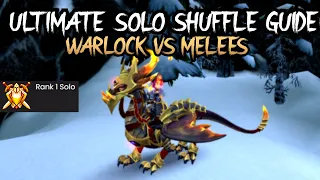 ULTIMATE WARLOCK SOLO SHUFFLE GUIDE VS MELEES | JAZGGZ WoW PvP | Arena Gameplay Commentary