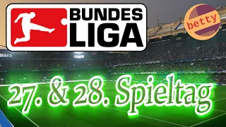 Das Bundesliga Komplettpaket zwischen Spieltag 27 und 28