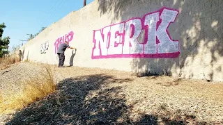 Freeway Graffiti With Reup | Los Angeles Graffiti
