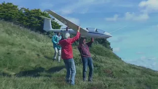 ASK 21- risky glider launch... in Brittany