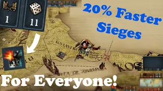 The forgotten Way to get 20% faster Sieges as any Nation - And it is almost for free!