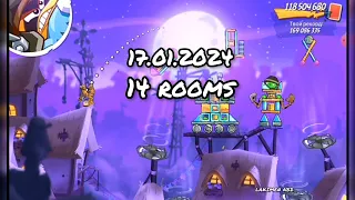 angry birds 2 clan battle 17.01.2024 (14 rooms)