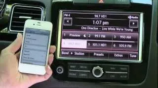 How To use Bluetooth on the Touareg's RNS 850 System