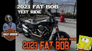 2023 Harley Davidson Fat Bob Test Ride First Impressions