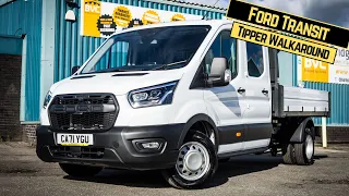 Ford Transit Doublecab Tipper 170 Detailed Walkaround Walk & Talk