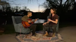 "Aint No Sunshine" on the pond at dusk- Austin Brown and Steven Martinez