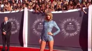 Taylor Swift 2014 MTV VMA Red Carpet Hairstyle & Fashion