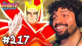 Baryon Mode Naruto Vs. Isshiki!!! (BORUTO EP #217)