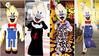 Ice Scream 5 Normal Vs Ice Scream 5 Roblox Vs Ice Scream 5 Halloween Vs Ice Scream 5 Evil Nun