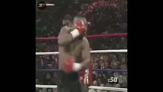 Mike Tyson & Frank Bruno Trade Some BRUTAL Blows.. #shorts #highlight #boxing