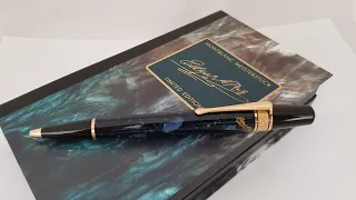 Распаковка шариковой ручки Montblanc Writers Edition Edgar Allan Poe!